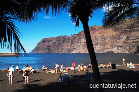 Playa de los Guíos. Tenerife.